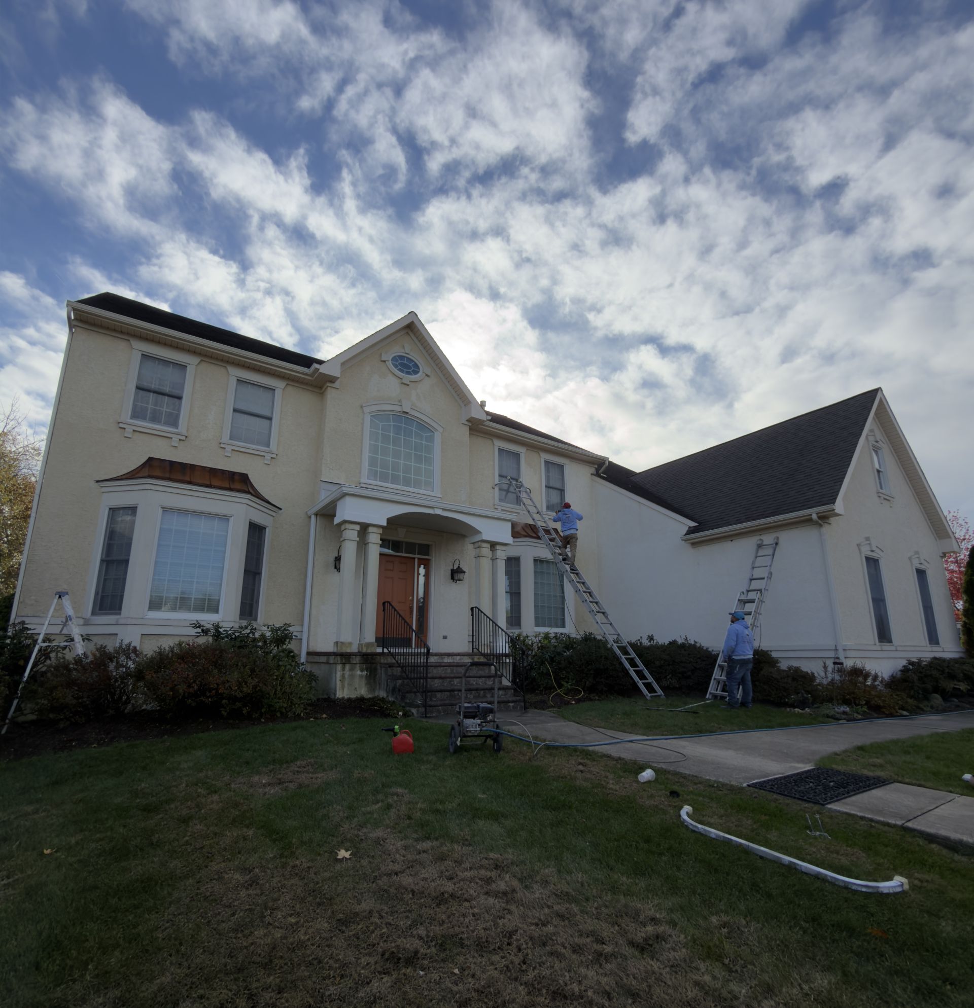 Stucco Exterior Refresh - Moorestown, NJ  - 