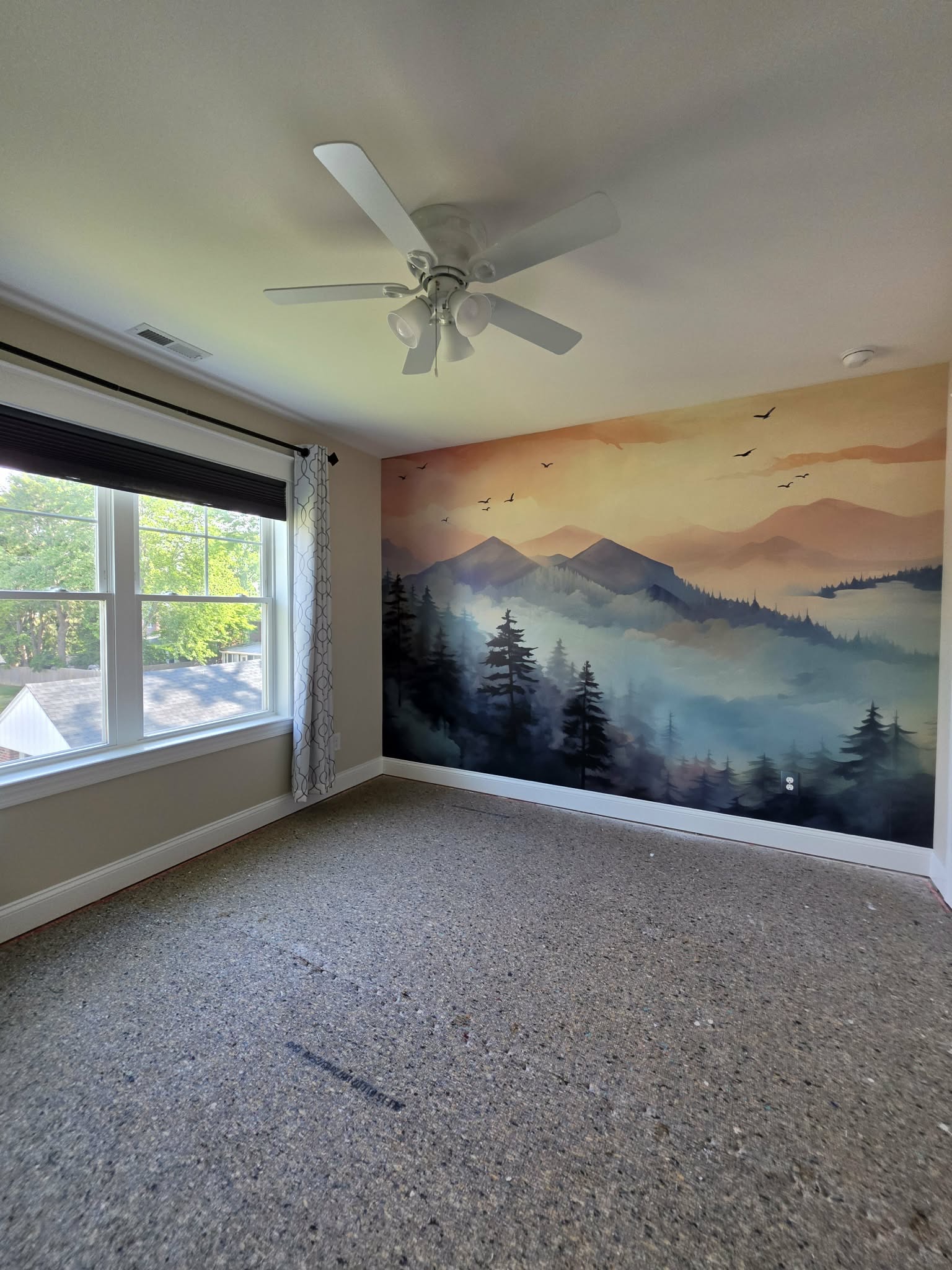 Full Interior Repaint & Wallpaper Installation - Haddonfield, NJ - 