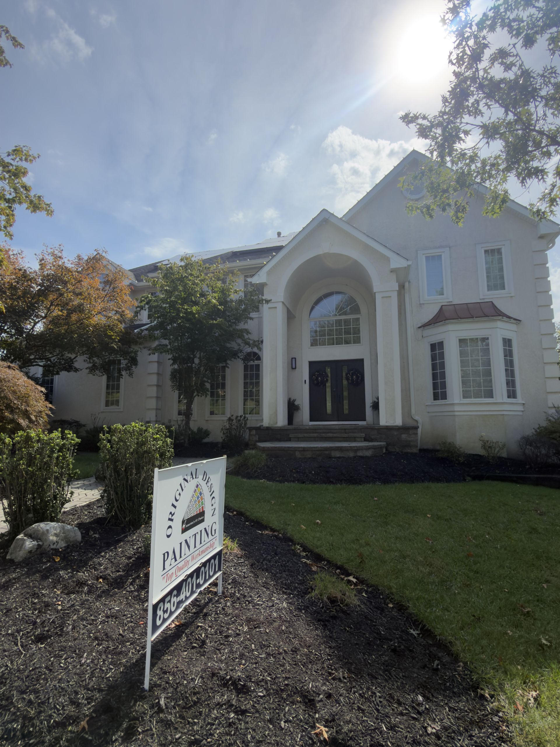 Stucco Exterior Refresh - Mount Laurel, NJ - 