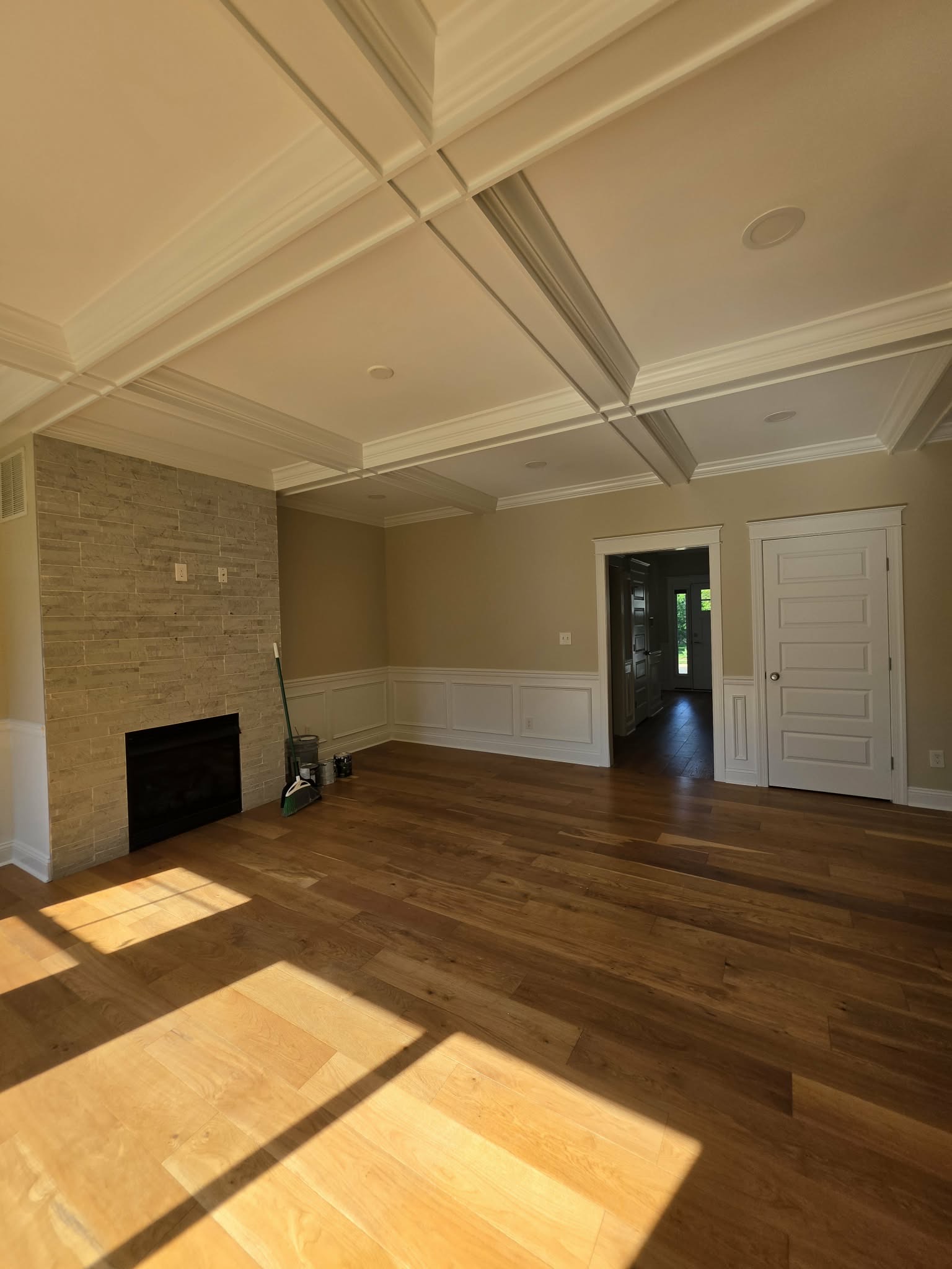 Full Interior Repaint & Wallpaper Installation - Haddonfield, NJ - 